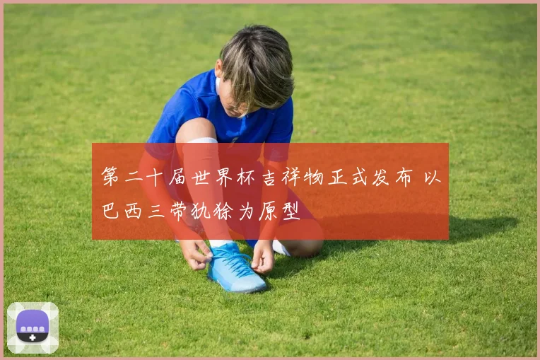 第二十届世界杯吉祥物正式发布 以巴西三带犰狳为原型