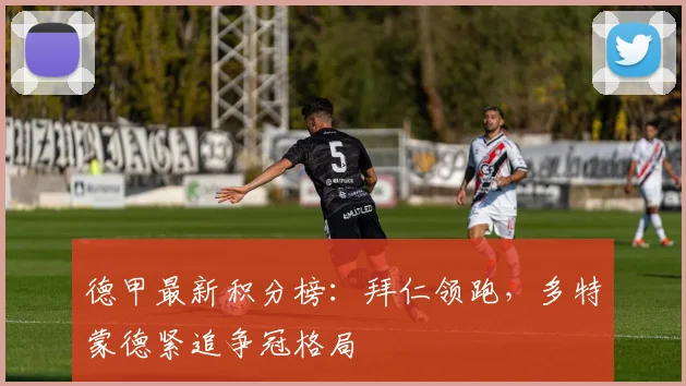 德甲最新积分榜：拜仁领跑，多特蒙德紧追争冠格局